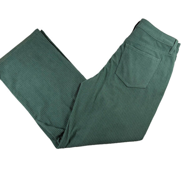 Indigo Rising Womens Green Corduroy Jeans Size 13/31 Y2K 90s Grunge Straight - Picture 1 of 16